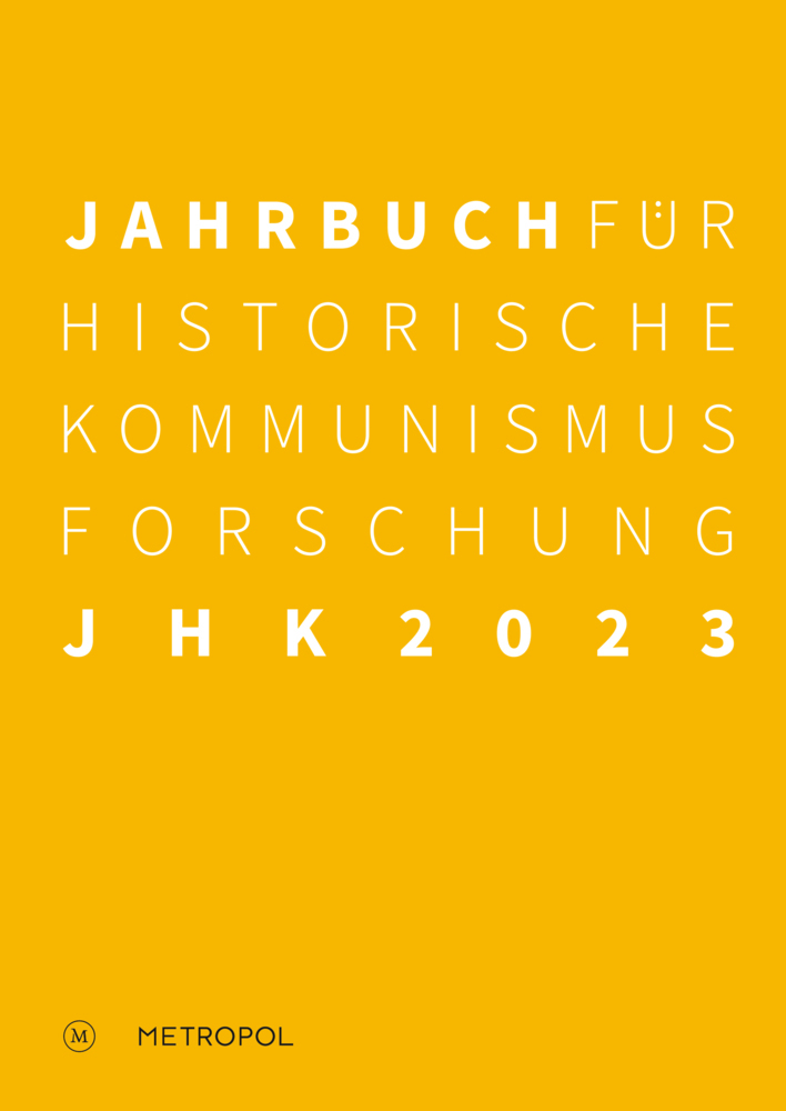 Jahrbuch für Historische Kommunismusforschung 2023 main product photo