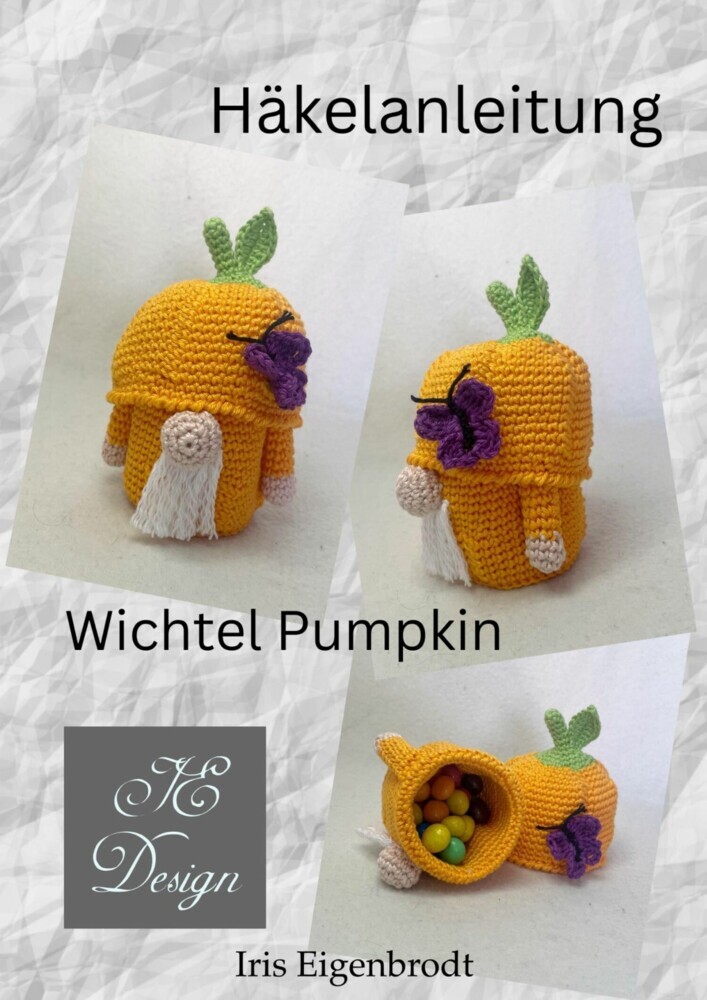 Häkelanleitung Wichtel Pumpkin main product photo