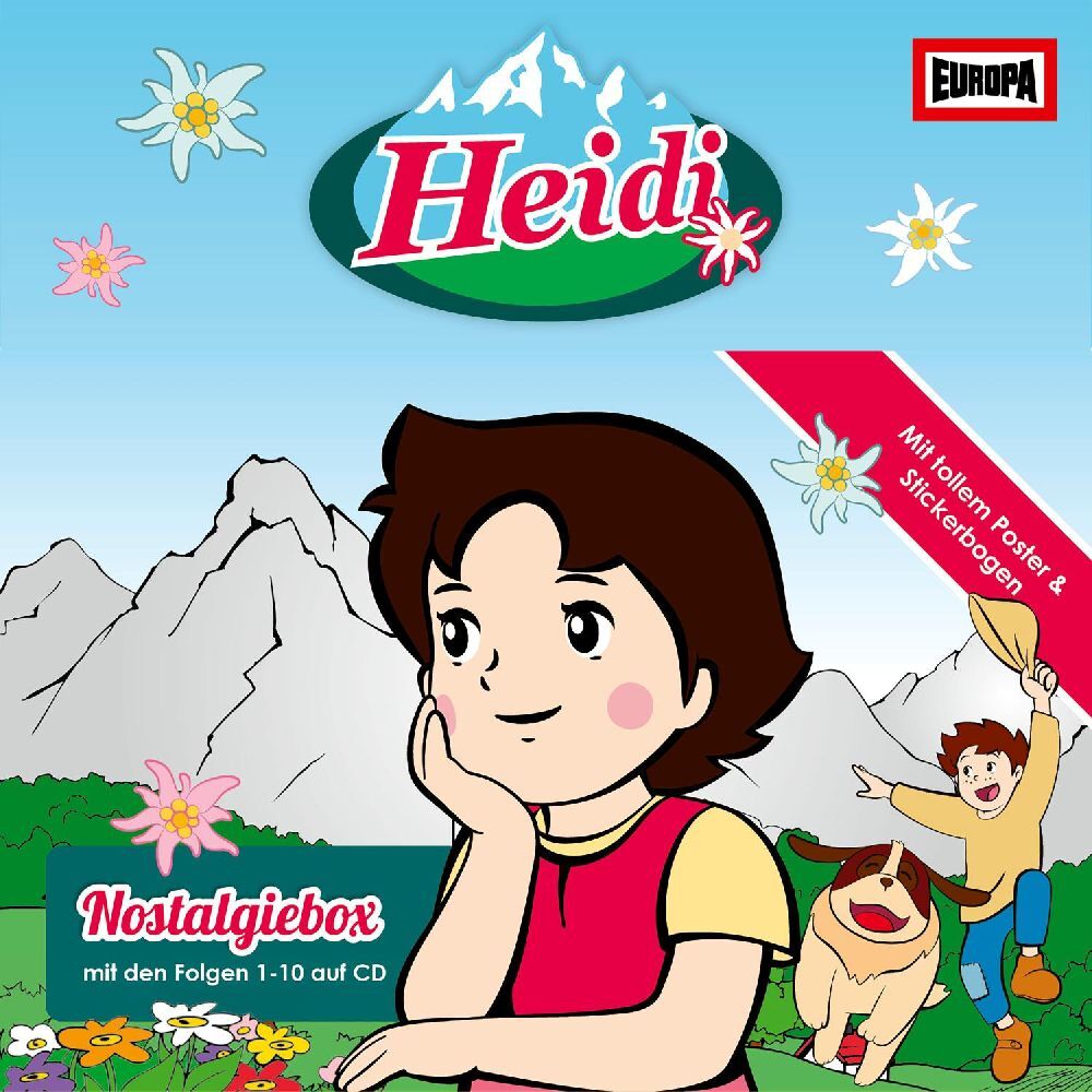 Heidi - Nostalgiebox, 10 Audio-CDs main product photo