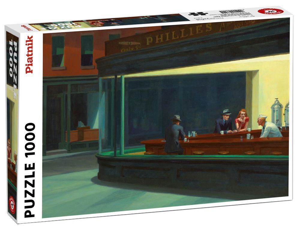 Hopper - Nachtschwärmer - 1000 Teile Puzzle main product photo