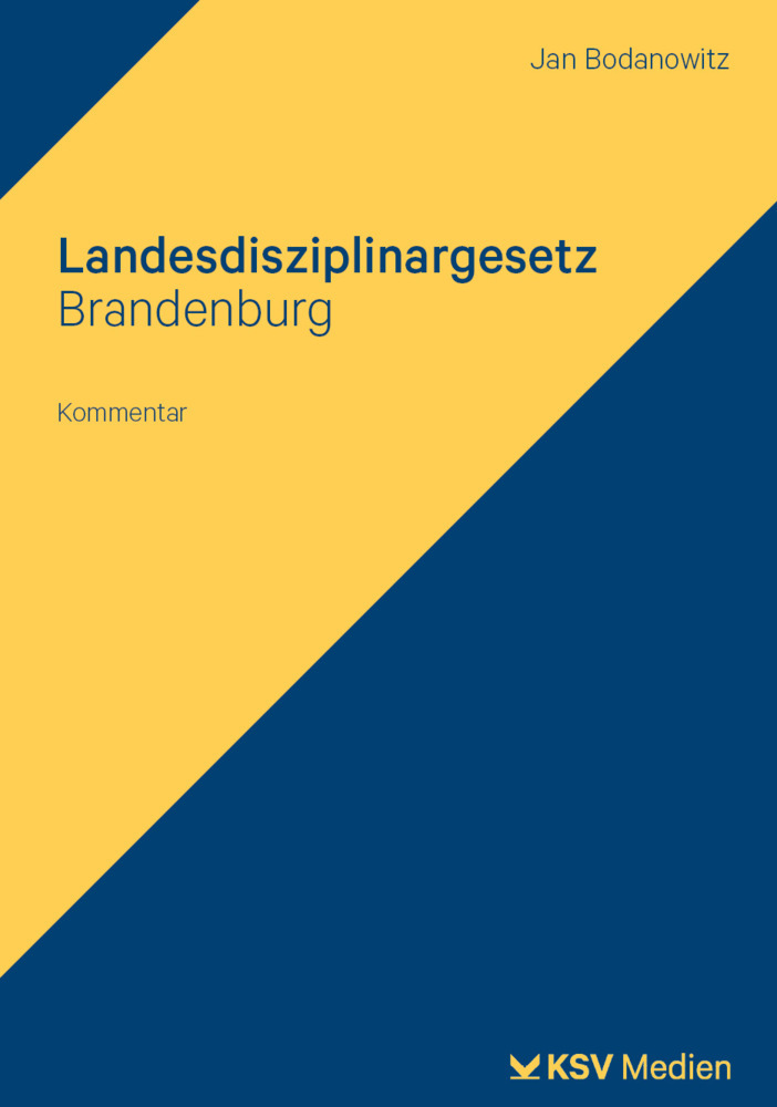 Landesdisziplinargesetz Brandenburg main product photo