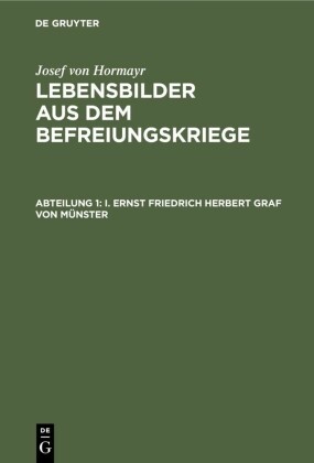 I. Ernst Friedrich Herbert Graf von Münster