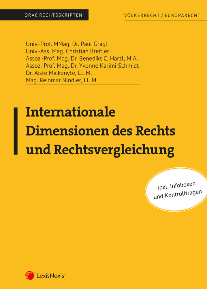 Internationale Dimensionen des Rechts und Rechtsvergleichung main product photo