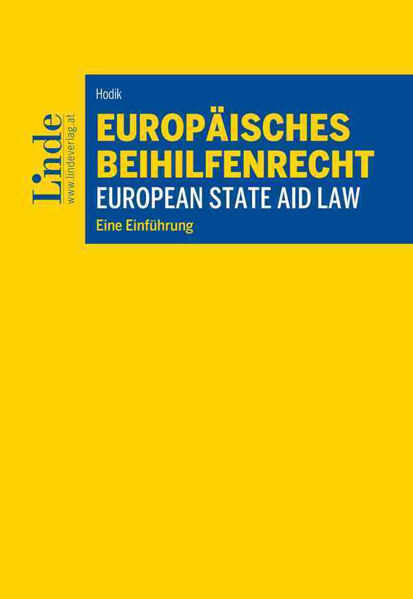 Europäisches Beihilfenrecht | European State Aid Law main product photo