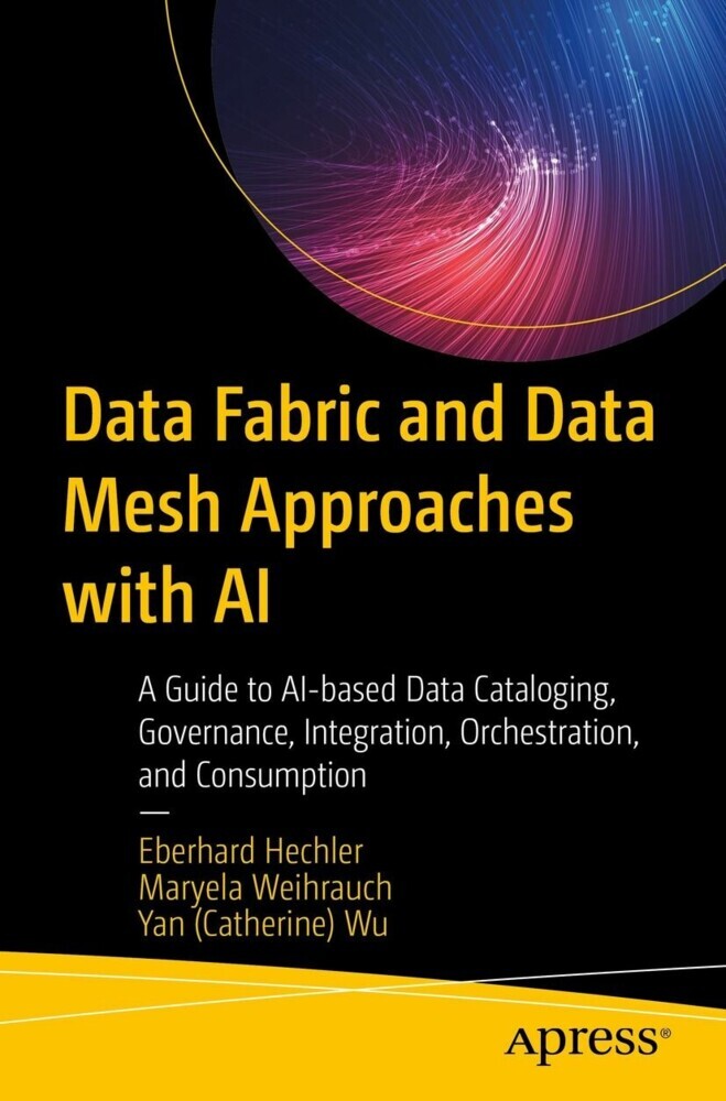 Data Fabric and Data Mesh Approaches with AI main product photo