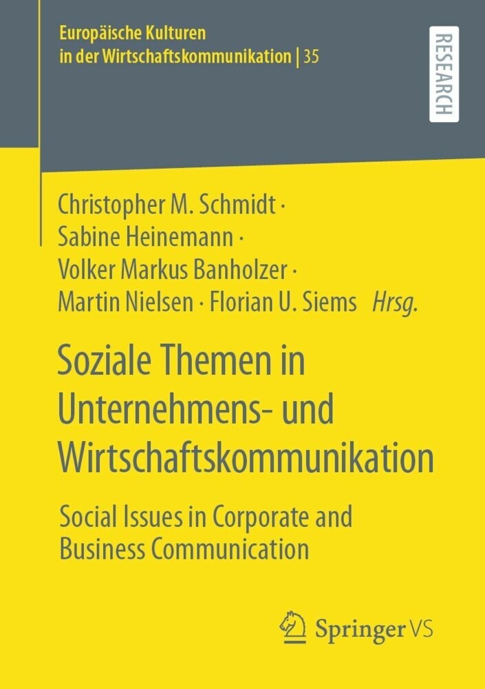 Soziale Themen in Unternehmens- und Wirtschaftskommunikation main product photo