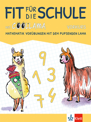 Fit für die Schule mit Coollama. Mathematik Vorübungen mit dem pupsenden Lama