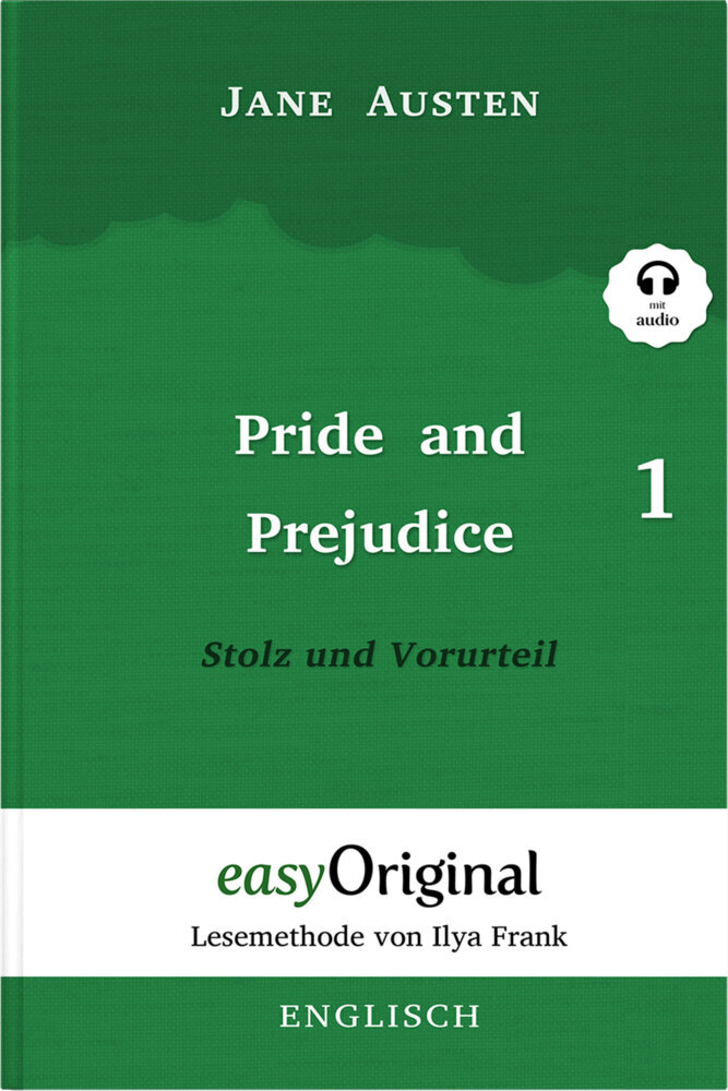 Pride and Prejudice / Stolz und Vorurteil - Teil 1 Softcover (Buch + MP3 Audio-CD) - Lesemethode von Ilya Frank - Zweisprachige Ausgabe Englisch-Deutsch, m. 1 Audio-CD, m. 1 Audio, m. 1 Audio main product photo