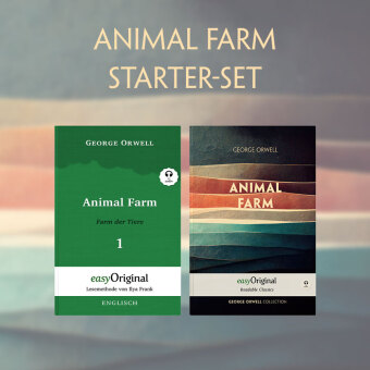Animal Farm / Farm der Tiere (mit Audio-Online) - Starter-Set, m. 1 Audio, m. 1 Audio, 2 Teile