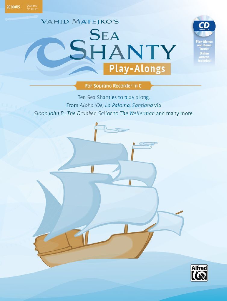 Sea Shanty Play-Alongs for Soprano Recorder main product photo