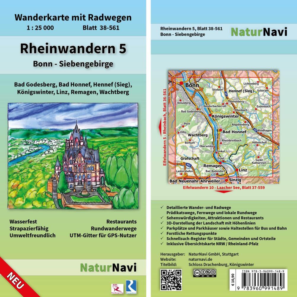 Rheinwandern 5 - Bonn - Siebengebirge main product photo