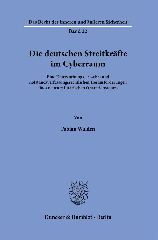 Die deutschen Streitkräfte im Cyberraum. main product photo