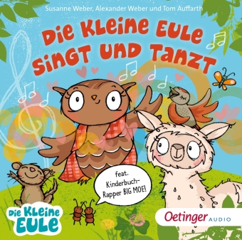Die kleine Eule singt und tanzt. Das 2. Liederalbum, 1 Audio-CD