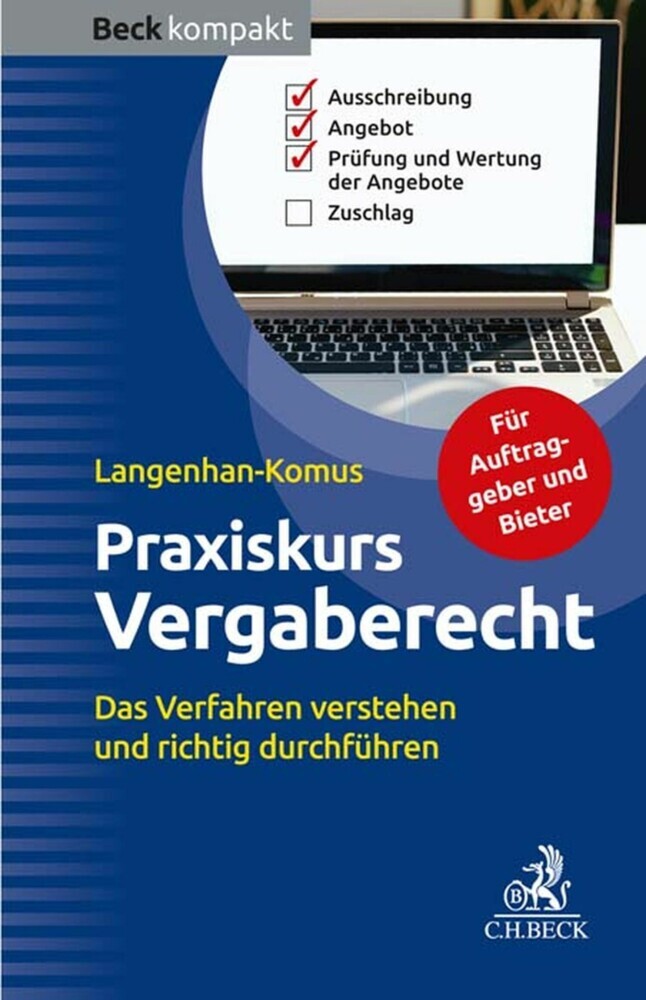 Praxiskurs Vergaberecht main product photo