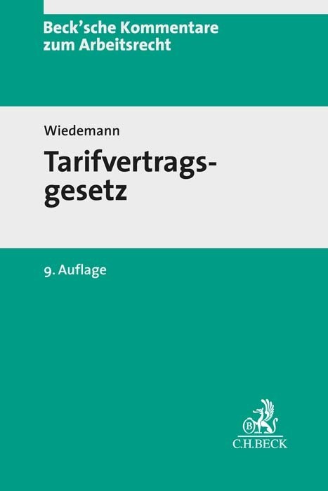 Tarifvertragsgesetz main product photo