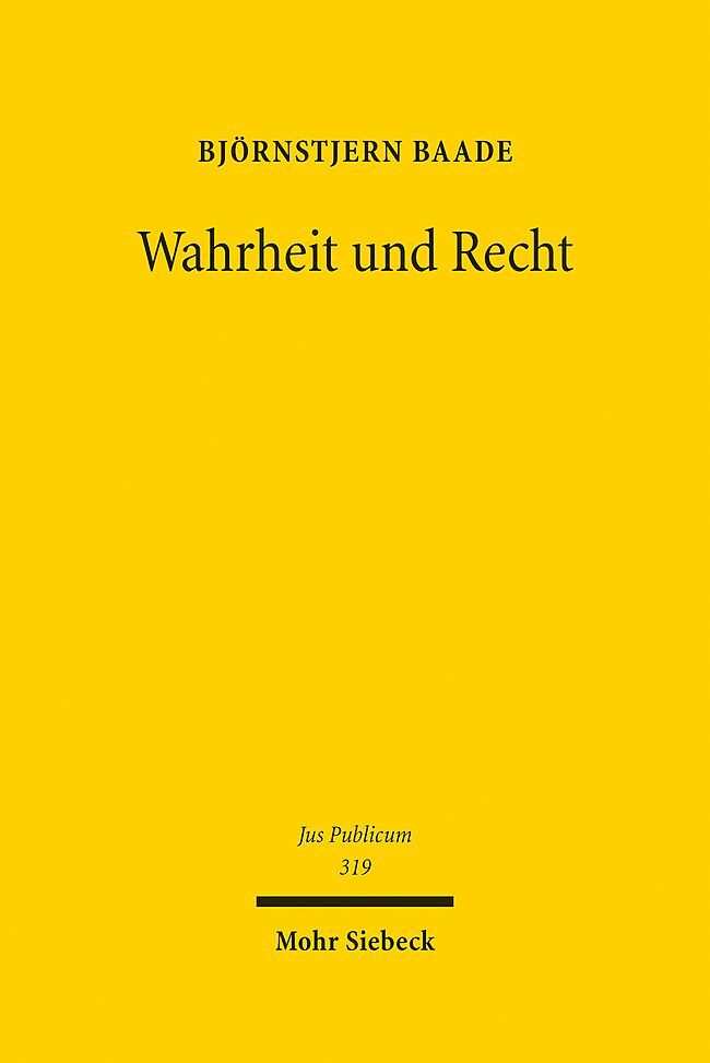 Wahrheit und Recht main product photo