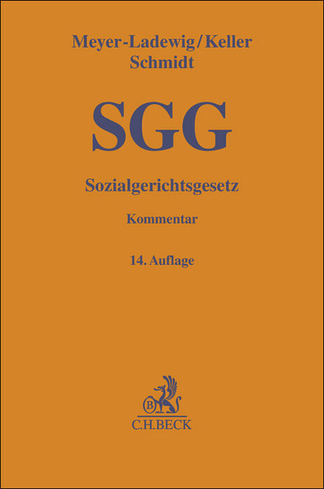 Sozialgerichtsgesetz main product photo