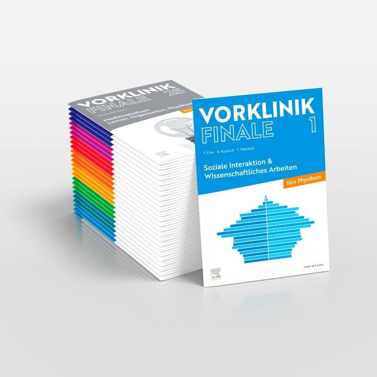 Vorklinik Finale Paket mit allen 25 Bänden - fürs Physikum main product photo