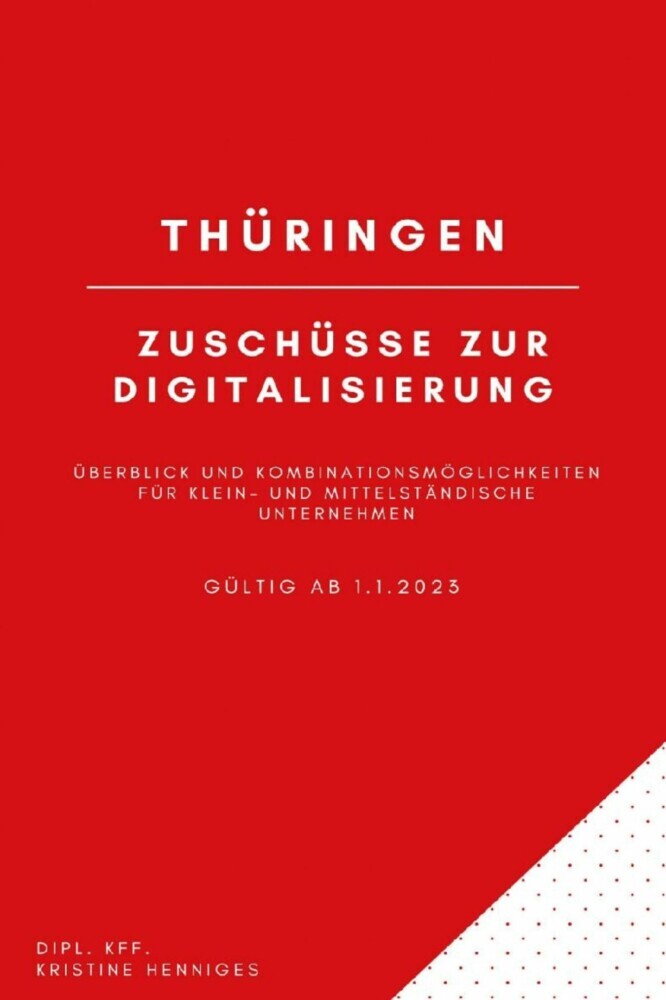 Thüringen - Zuschüsse zur Digitalisierung main product photo