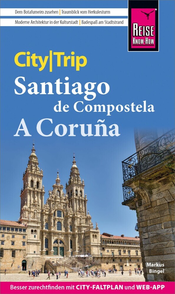 Reise Know-How CityTrip Santiago de Compostela und A Coruña main product photo