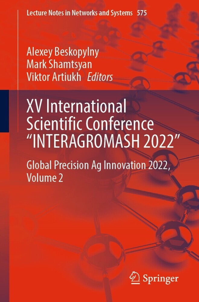XV International Scientific Conference 'INTERAGROMASH 2022' main product photo