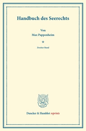 Handbuch des Seerechts.