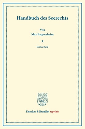 Handbuch des Seerechts.
