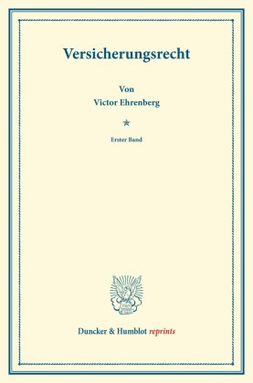 Versicherungsrecht.
