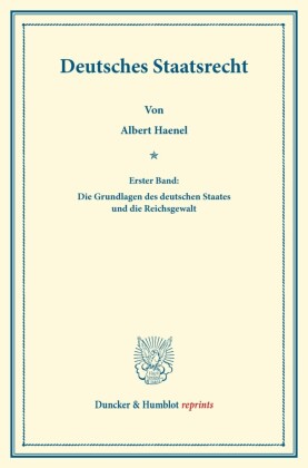 Deutsches Staatsrecht.