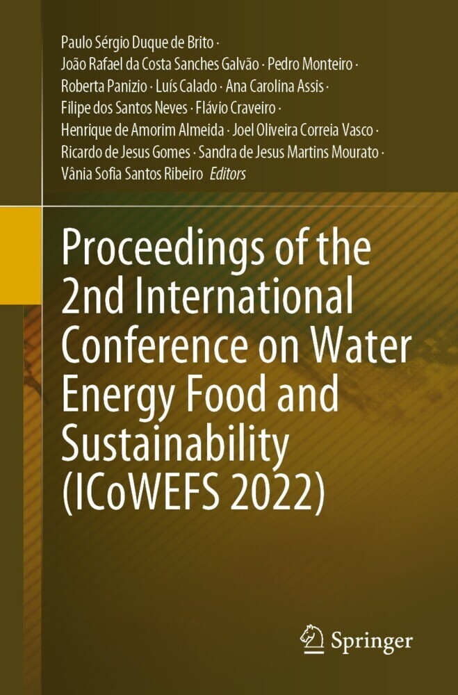 Proceedings of the 2nd International Conference on Water Energy Food and Sustainability (ICoWEFS 2022) main product photo