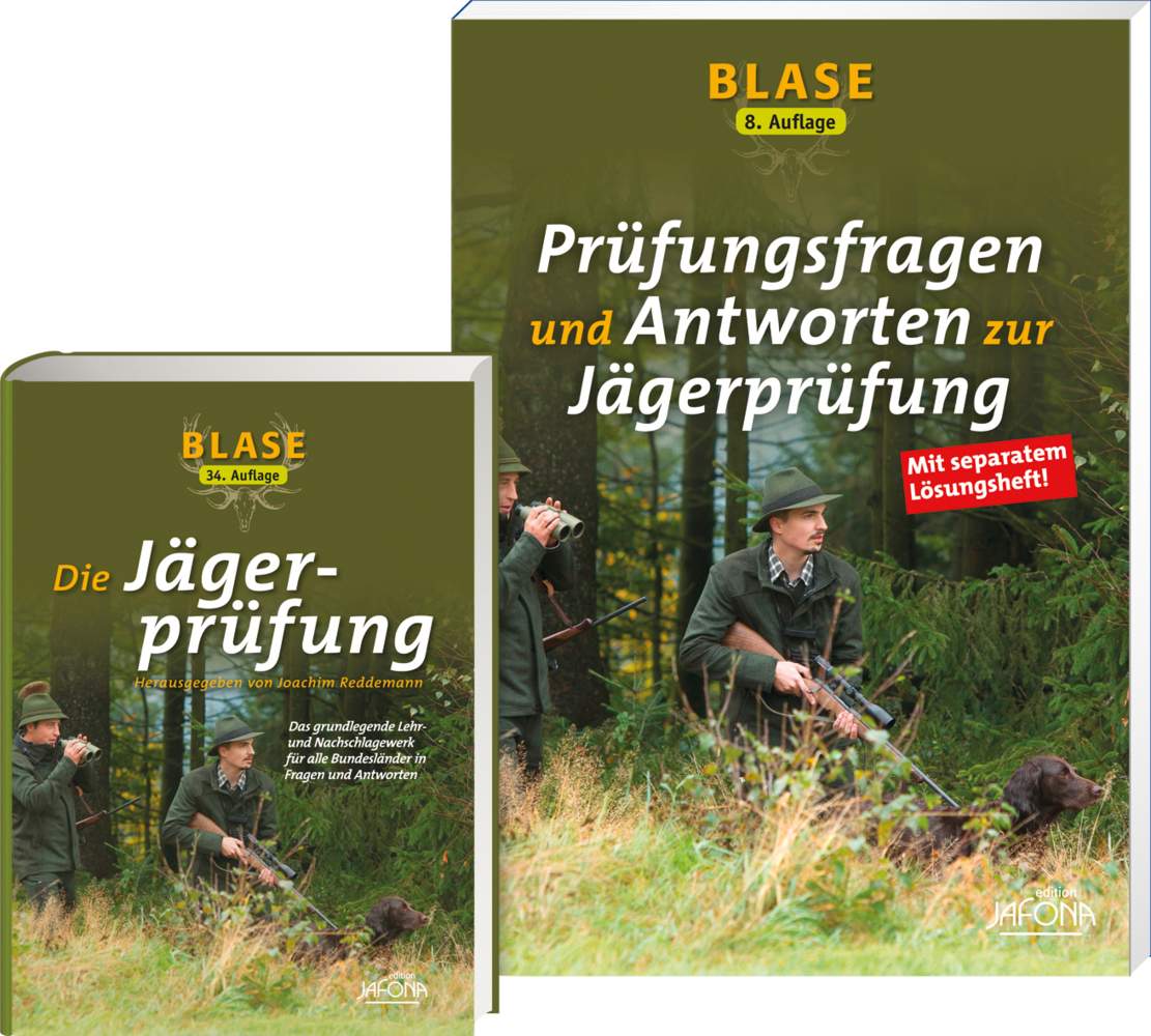 BLASE - Die Jägerprüfung + BLASE - Prüfungsfragen und Antworten zur Jägerprüfung, 2 Teile main product photo