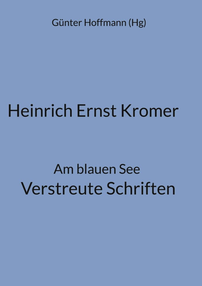 Heinrich Ernst Kromer main product photo