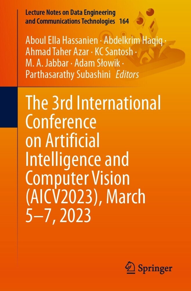 The 3rd International Conference on Artificial Intelligence and Computer Vision (AICV2023), March 5-7, 2023 main product photo