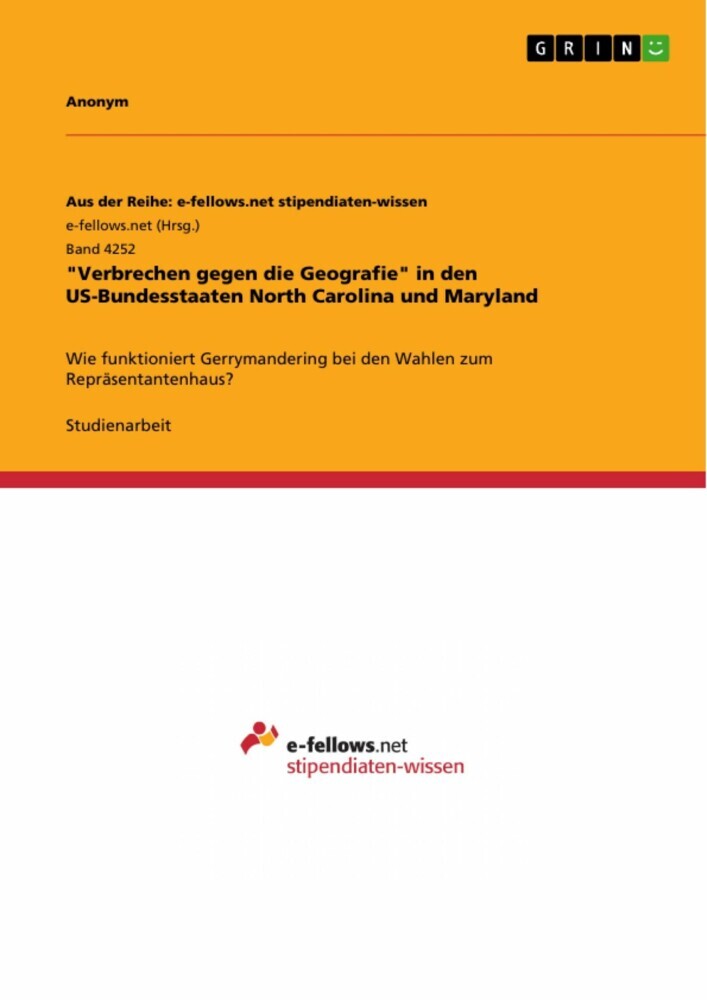 'Verbrechen gegen die Geografie' in den US-Bundesstaaten North Carolina und Maryland main product photo
