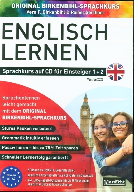 Englisch lernen für Einsteiger 1+2 (ORIGINAL BIRKENBIHL), Audio-CD main product photo