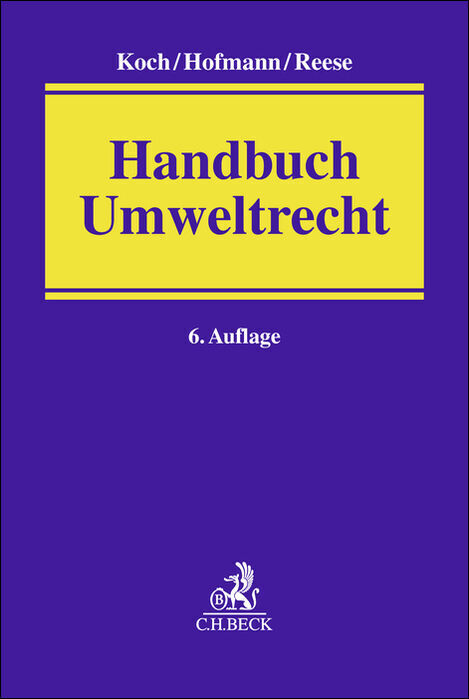 Handbuch Umweltrecht main product photo
