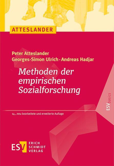 Methoden der empirischen Sozialforschung main product photo