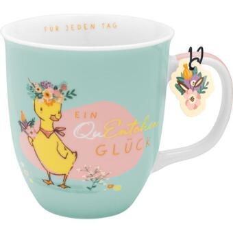 Tasse Motiv QuEntchen Glück