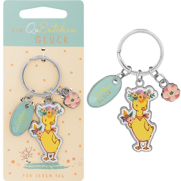 Schlüsselanhänger Motiv QuEntchen Glück main product photo