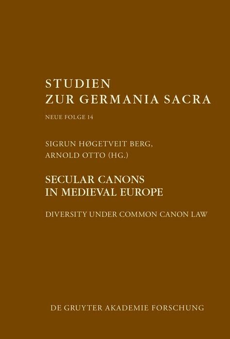 Secular canons in Medieval Europe main product photo