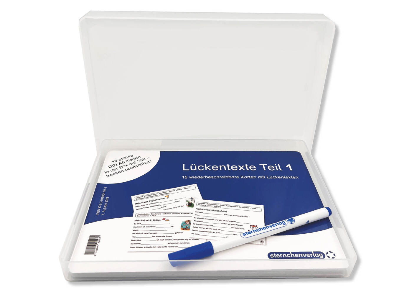 Lückentexte Teil 1 für die 1. und 2. Klasse main product photo