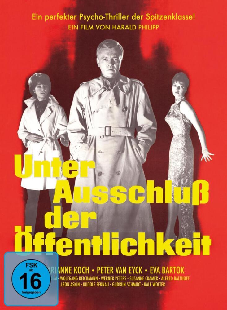 Unter Ausschluß der Öffentlichkeit, 2 DVD + 1 Blu-ray (Mediabook) main product photo