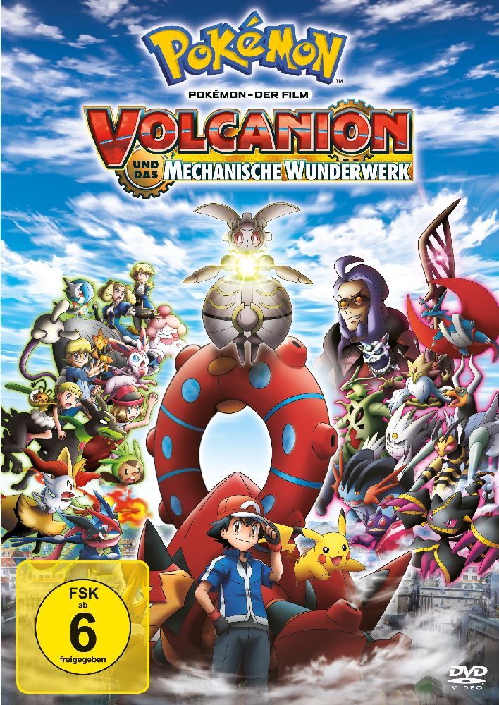 Pokemon - Der Film: Volcanion und das mechanische Wunderwerk, 1 DVD main product photo