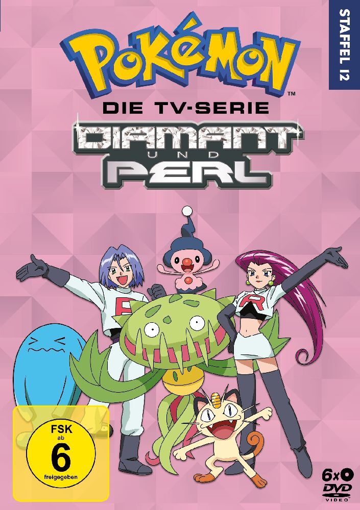 Pokémon - Die TV-Serie: Diamant und Perl - Staffel 12. Staffel.12, 6 DVD main product photo
