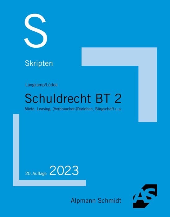 Skript Schuldrecht BT 2 main product photo