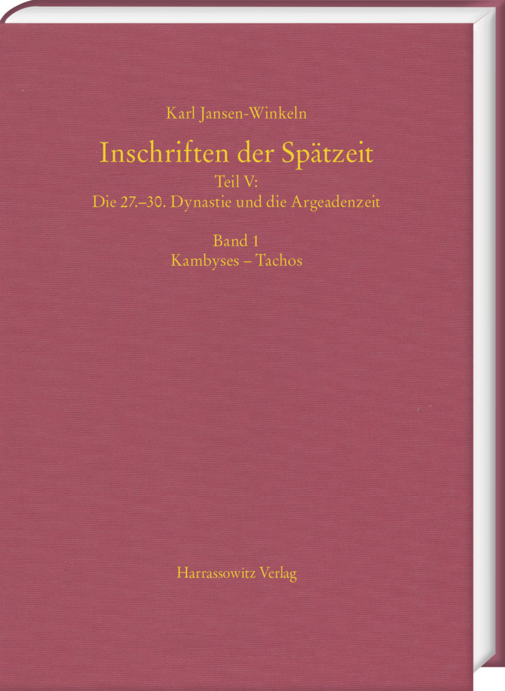 Inschriften der Spätzeit, 2 Teile main product photo