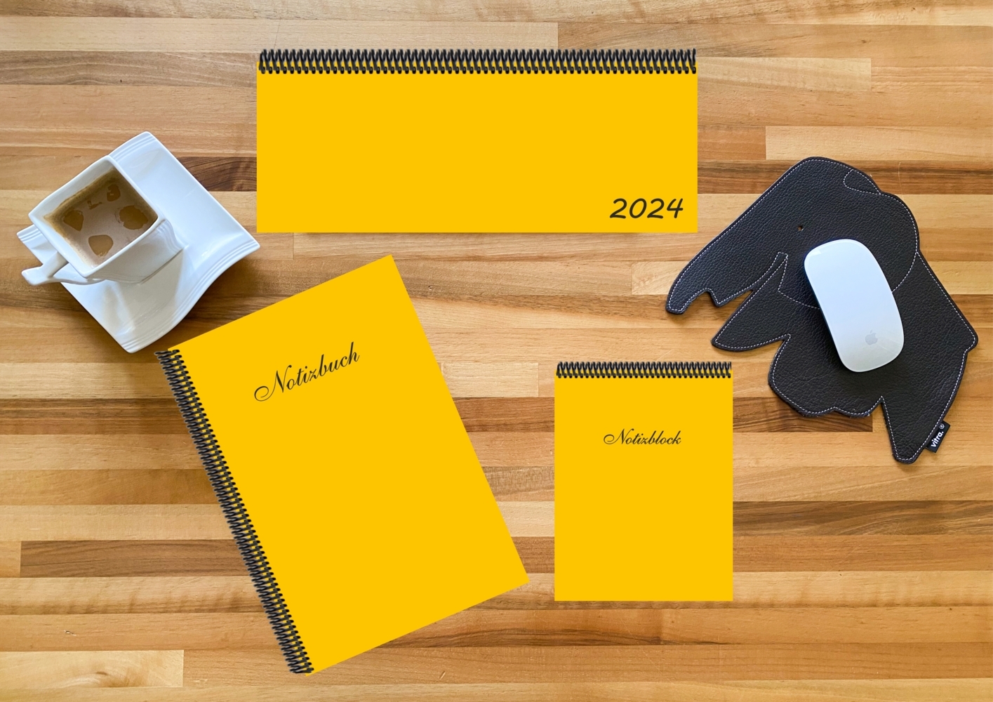 Schreibtisch-Set, m. 1 Kalender, m. 1 Beilage, m. 1 Beilage, 3 Teile main product photo