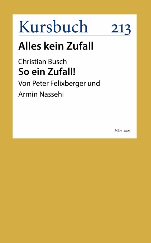 So ein Zufall! main product photo