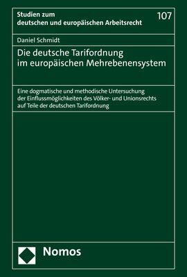 Die deutsche Tarifordnung im europäischen Mehrebenensystem main product photo