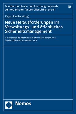 Neue Herausforderungen im Verwaltungs- und öffentlichen Sicherheitsmanagement main product photo